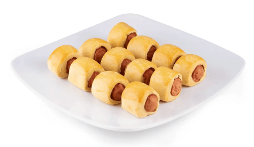 enrrolladitos de hot dog